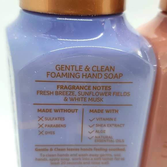 Bath & Body Works Sale New Mixed Set Gentle & Clean Foaming Hand Soaps (2) - Picture 3 of 4